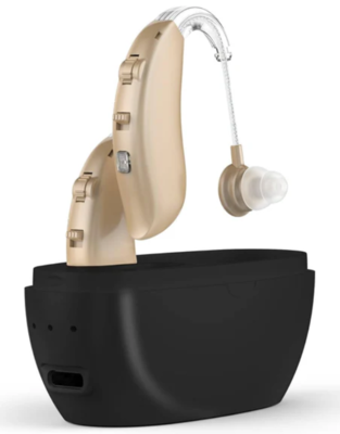 Product model Rechargeable Hearing Aids for Seniors – BTE Digital Hearing Aids Charger